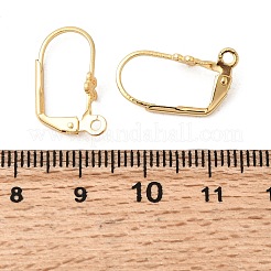 Латунная фурнитура Leverback для серег KK-P340-21G