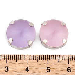 Пришивка круглой формы на стразах GLAA-K069-03B-P