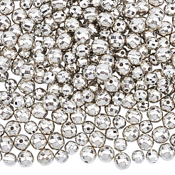 400шт 2 стиля пластиковые бусины ccb CCB-PA0001-16