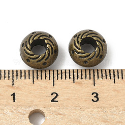 Европейские сплавочные бусины тибетского стиля  FIND-F012-02AB