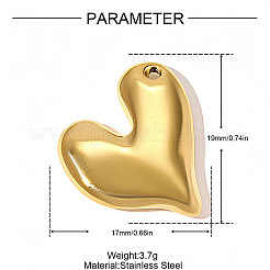 Подвески из нержавеющей стали 304&nbsp;STAS-OY010-59G