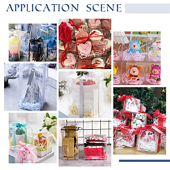 Прозрачные пластиковые подарочные коробки&nbsp;CON-WH0086-045