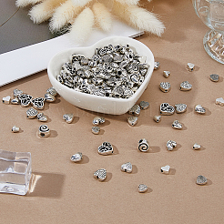 200шт 10 стиля бусины из сплава в тибетском стиле&nbsp;FIND-FH0016-54