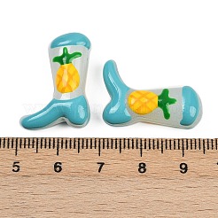 Бусины из стеклянной эмали LAMP-C020-02E