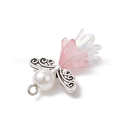 Стеклянные бусины с акриловыми колпачками PALLOY-JF03627