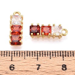 Латунные микро проложить кубического циркония подвески&nbsp;KK-N263-95A-G