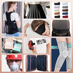 10 рулон эластичного шнура из полиэстера 10 цветов OCOR-PH0004-63C