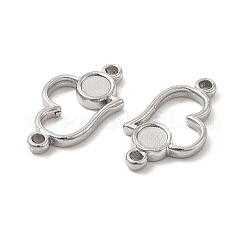 Оправы для кабошонов из не тускнеющей нержавеющей стали марки 304 STAS-B032-11P