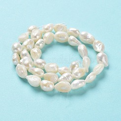 Природные Кеши жемчуг пряди PEAR-Z002-19