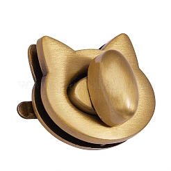 8 комплект 4 стилей аксессуаров для замков из цинкового сплава AJEW-SZ0001-48