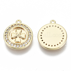 Латунные микро проложить кубического циркония подвески&nbsp;KK-N232-70-NF