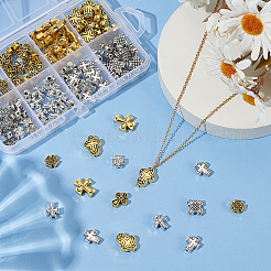 120шт 8 стиля бусины из сплава в тибетском стиле FIND-HY0003-60