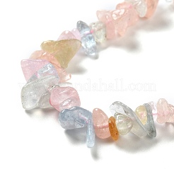 Природные морганит нитей бисера G-F716-02