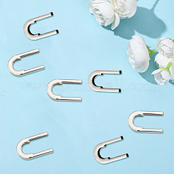 30 шт. пряжки U-образной формы из цинкового сплава&nbsp;FIND-CP0003-24