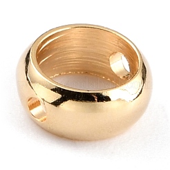 Латунные бусины в оправе KK-O133-014A-G