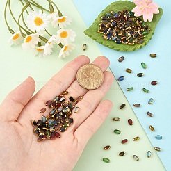 30 шт. Гальванические стеклянные бусины EGLA-YW0005-16A