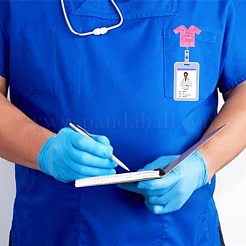 Катушка для значков из блестящего акрила и АБС-пластика&nbsp;AJEW-SZ0002-47E