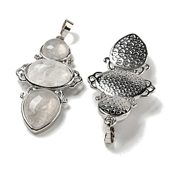 Подвески из натурального кварца и горного хрусталя&nbsp;G-Q158-04P