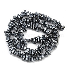 Гальванические оболочки жемчужные бусы пряди BSHE-H113-01C