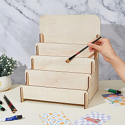 Деревянные стенды для карточек мест&nbsp;AJEW-WH0348-315