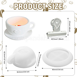 1 набор силиконовых формочек для кофейных чашек&nbsp;DIY-CJ0003-22