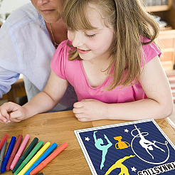 Углеродистая сталь разрезает трафареты DIY-WH0309-147