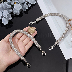 2 шт. ручки для сумки из сплава со стразами&nbsp;DIY-PH0028-95P