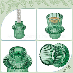 Стеклянные подсвечники AJEW-WH20020-185B