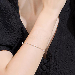 Набор для самостоятельного изготовления ожерелья из пластиковых цепочек с жемчугом&nbsp;DIY-TA0009-70