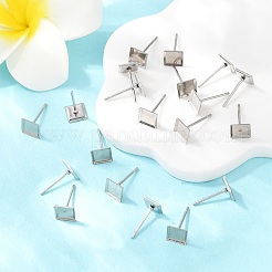 Серьги-гвоздики из нержавеющей стали 304&nbsp;X-STAS-Q170-09