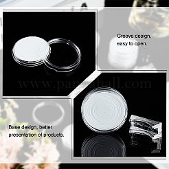 Прозрачные акриловые подставки для монет ODIS-WH0038-82