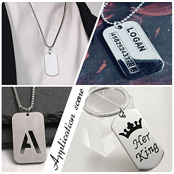 8 шт. подвески из нержавеющей стали 304&nbsp;STAS-LP0001-29