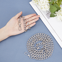 Алюминиевые ручки для сумок с цепочкой FIND-PH0002-13S