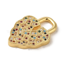 Латунные микропроволочные кубические циркониевые подвески&nbsp;KK-R162-029E-G