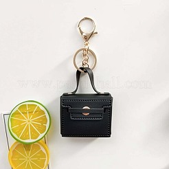 1 шт. портативная сумка-брелок из искусственной кожи AJEW-CL0001-06A