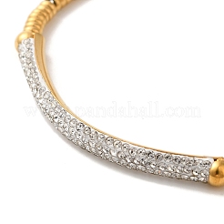 Регулируемые браслеты из нержавеющей стали 304 BJEW-C078-01G