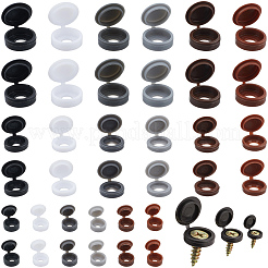 216 шт. 18 стиля PP крышки головок винтов FIND-GF0008-09