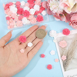 Кабошоны из смолы 78шт 9 цветов RESI-CA0001-77A