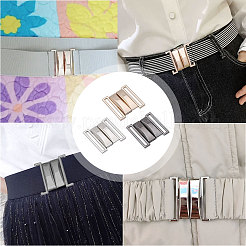 6 пара двухцветных застежек из сплава FIND-CA0009-21