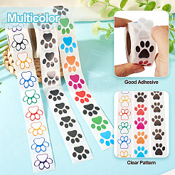 3 рулон 3-х видов самоклеящихся бумажных подарочных наклеек&nbsp;DIY-TA0011-69