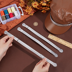 Лента для шляпы из искусственной кожи для ковбойской шляпы&nbsp;DIY-WH0723-028B