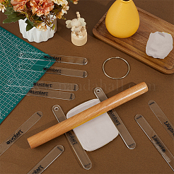 10 набор инструментов для работы с акриловой глиной&nbsp;AJEW-OC0014-28A