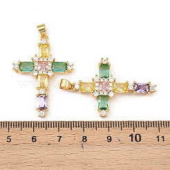 Латунь с подвесками из фианита&nbsp;KK-L255-08G