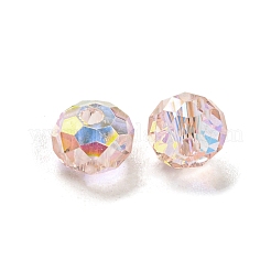 Прозрачный Electroplate стеклянные бусины GLAA-L046-02D