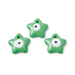 Ручной зла подвески бусины глаз LAMP-I026-12F