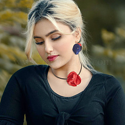 20шт. 5-х стильный шёлковый искусственный цветок розы подвеска&nbsp;PALLOY-TA00174