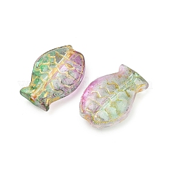 Гальванопокрытие и стеклянные бусины с золотым металлическим плетением EGLA-T029-01K