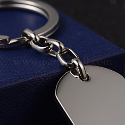 Брелок из нержавеющей стали 304 KEYC-H014-02