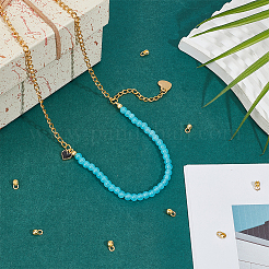 925 конец шнура из стерлингового серебра DIY-BC0014-05B-G