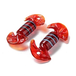 Украшение из бусины лэмпворк DP071